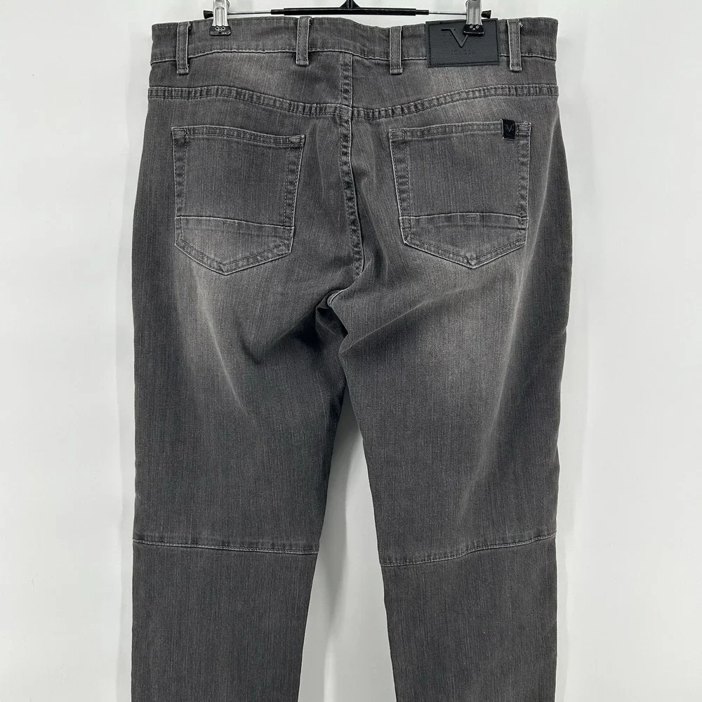 V 1969 Italia Jeans 34x32 Black ‎ Moto Biker Abbigliamento Sportivo SRL Grudge